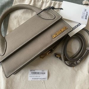 Grey 'Le Chiquito Long' Clutch